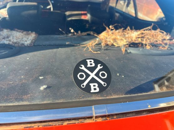 Budget Buildz Logo Sticker