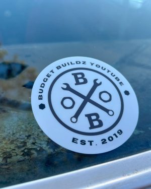 Budget Buildz Est. 2019 Sticker