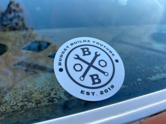Budget Buildz Est. 2019 Sticker