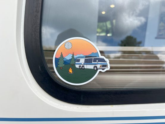Budget Buildz GMC Motorhome Rescue Sticker
