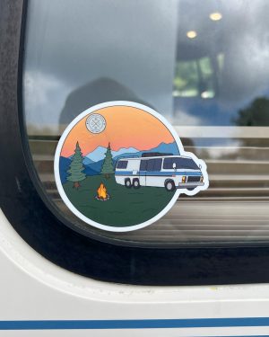 Budget Buildz GMC Motorhome Rescue Sticker