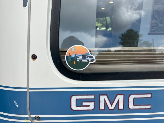 Budget Buildz GMC Motorhome Rescue Sticker - Image 3
