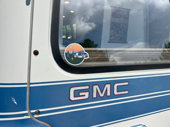 Budget Buildz GMC Motorhome Rescue Sticker - Image 2