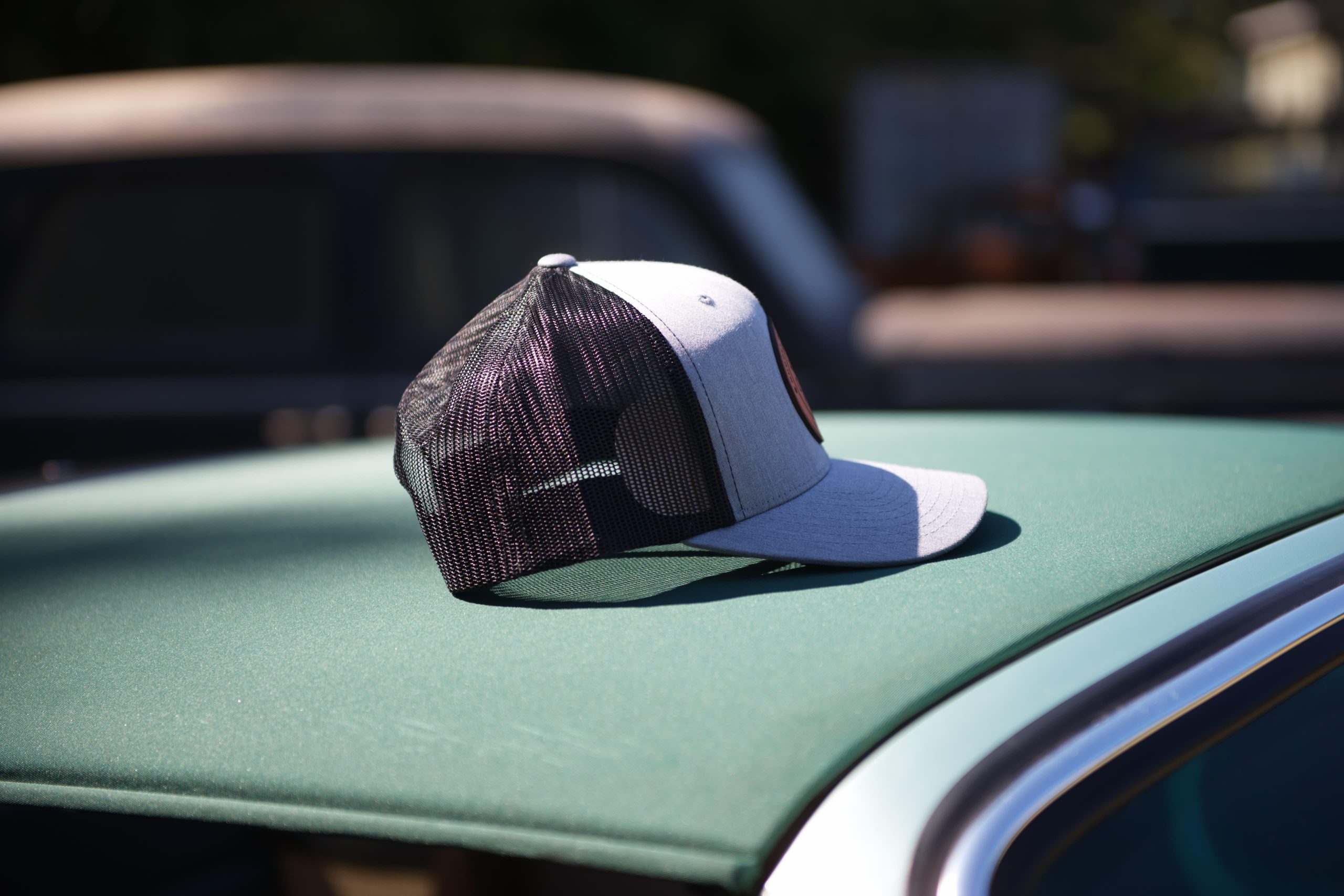 Budget Buildz Classic Trucker Hat Black - Image 4