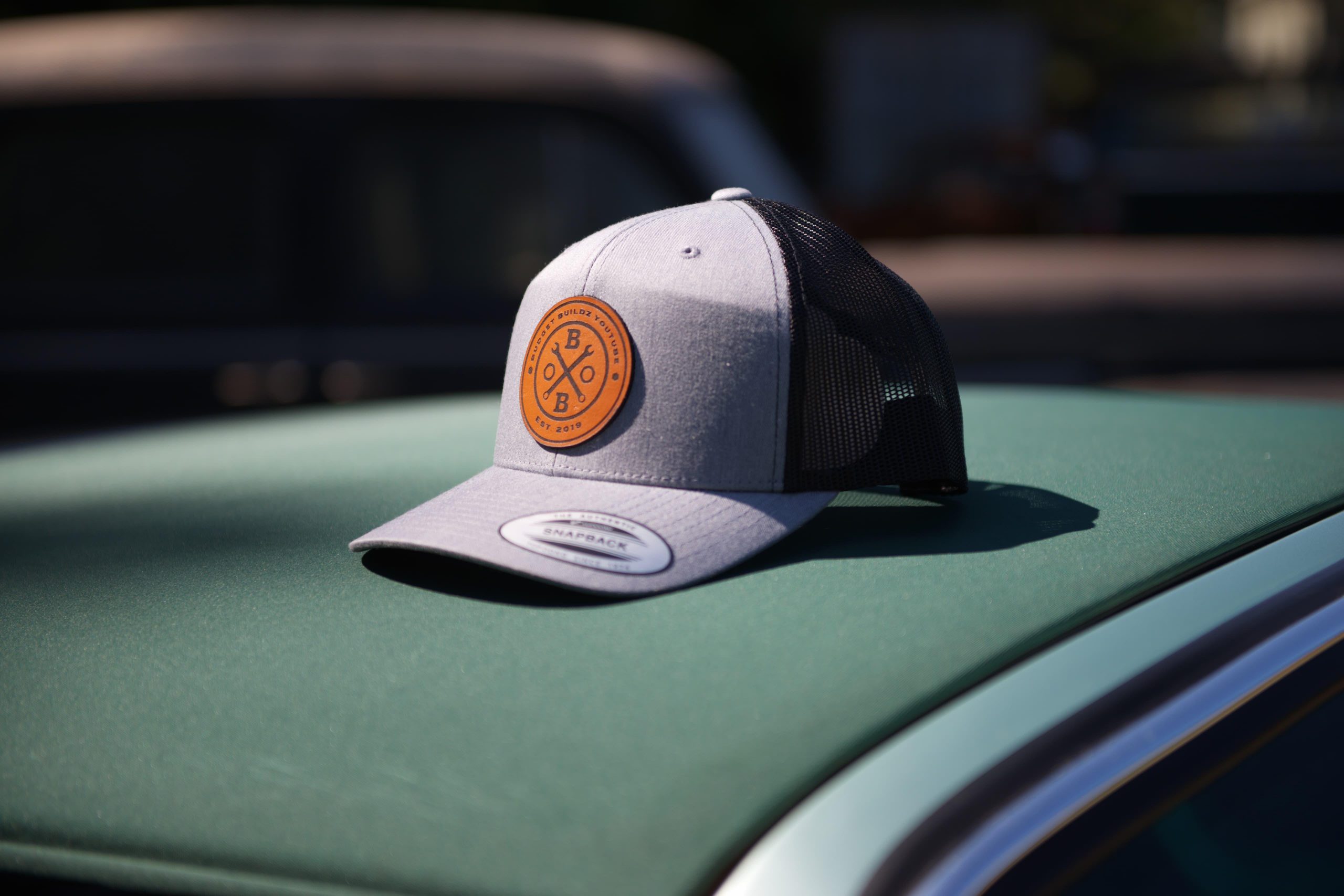 Budget Buildz Classic Trucker Hat Grey
