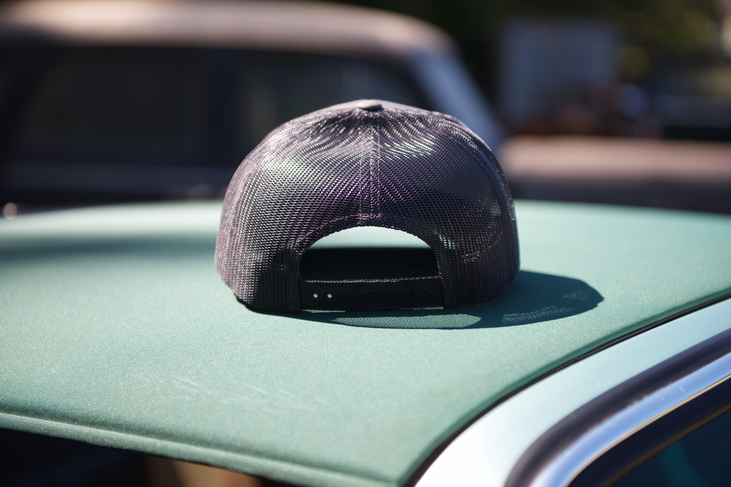 Budget Buildz Classic Trucker Hat Black - Image 2