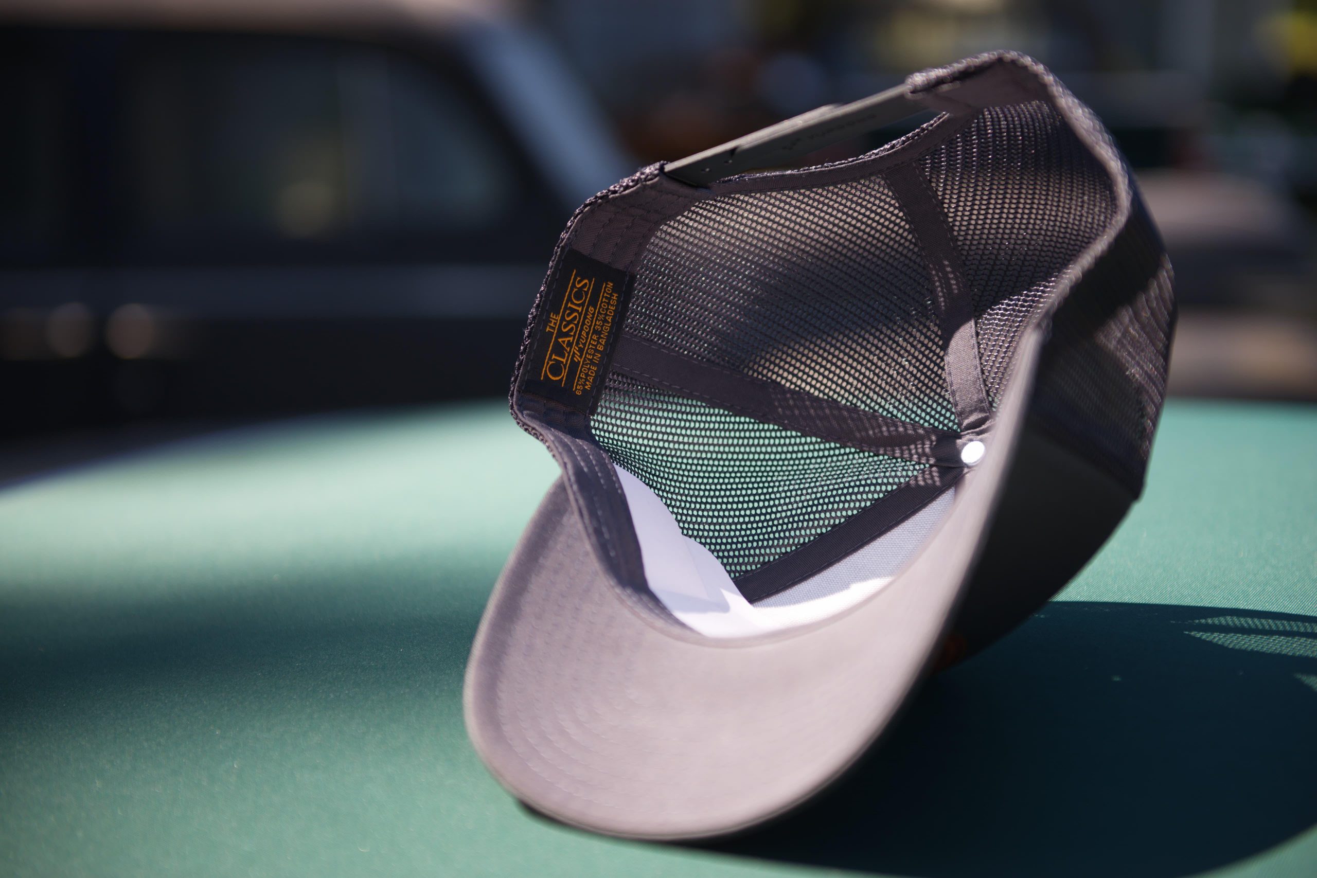 Budget Buildz Classic Trucker Hat Black - Image 3